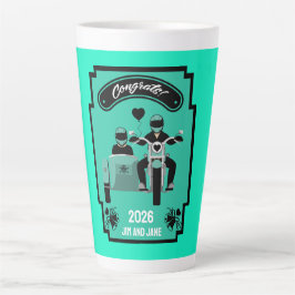 Taza De Café Latte Regalos De Boda De Motocicleta Para Pareja