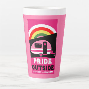 Taza De Café Latte Regalos de camping gay LGBTQ
