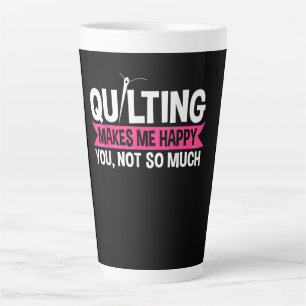 Taza De Café Latte Regalos de costura para la terciopelo