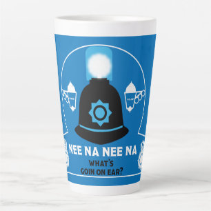 Taza De Café Latte Regalos Y Accesorios De La Policía Británica