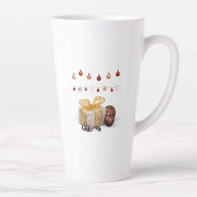 Taza De Café Latte Regalos y Adornos (Derecha)