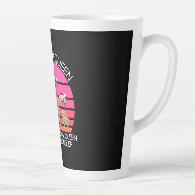 Taza De Café Latte Reina de Beekeeper (Derecha)