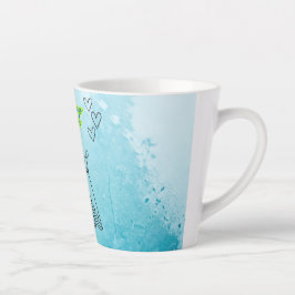 Taza De Café Latte Reina feliz