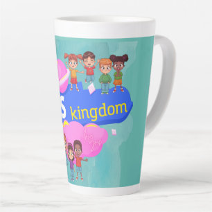 Taza De Café Latte Reino de los Niños
