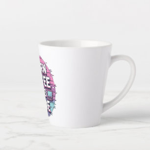 Taza De Café Latte Repetición de código de sueño de comedor - Program