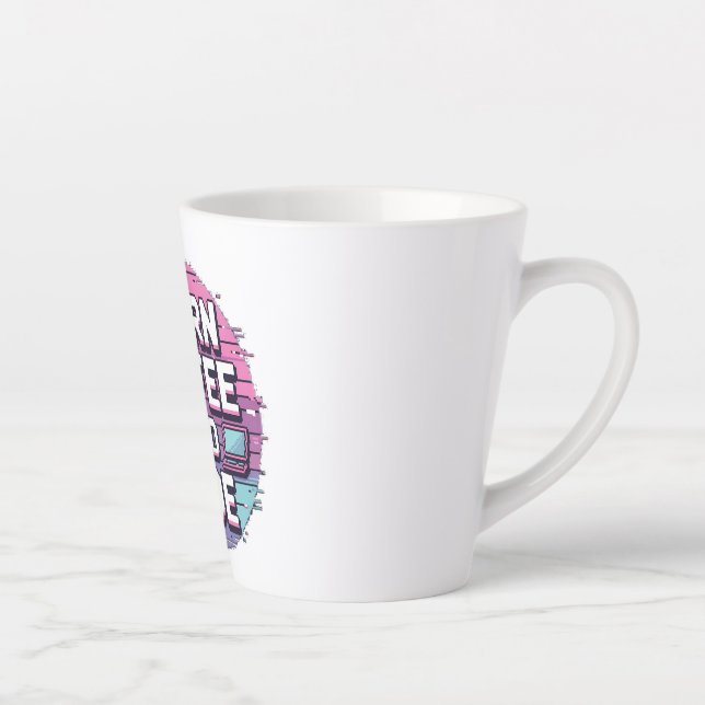 Taza De Café Latte Repetición de código de sueño de comedor - Program (Derecha)