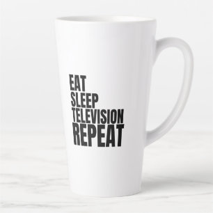 Taza De Café Latte repetición de sueño