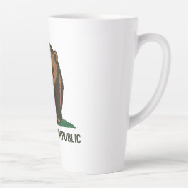 Taza De Café Latte República California