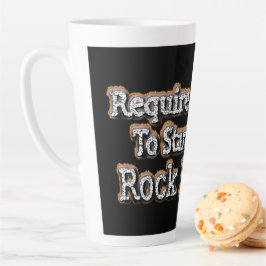 Taza De Café Latte "Requerir Valor" Diseño Cuto. ¡Hazte con una en Za