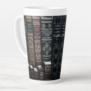 Taza De Café Latte Reservado Para La Noche Vintage