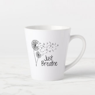 Taza De Café Latte Respira Latte Mug