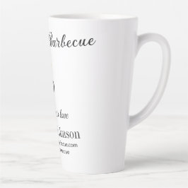 Taza De Café Latte Restaurante barbacoa cocina página web de medios s