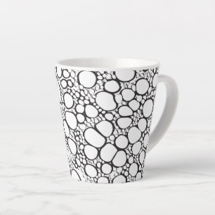Taza De Café Latte Resumen del trabajo digital 10