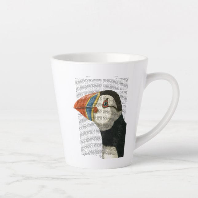 Taza De Café Latte Retrato de fin de semana (Derecha)