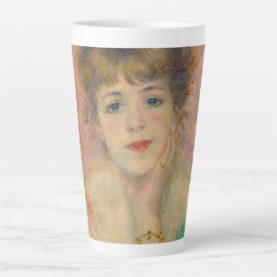 Taza De Café Latte Retrato de la actriz Jeanne Samary, Auguste Renoir