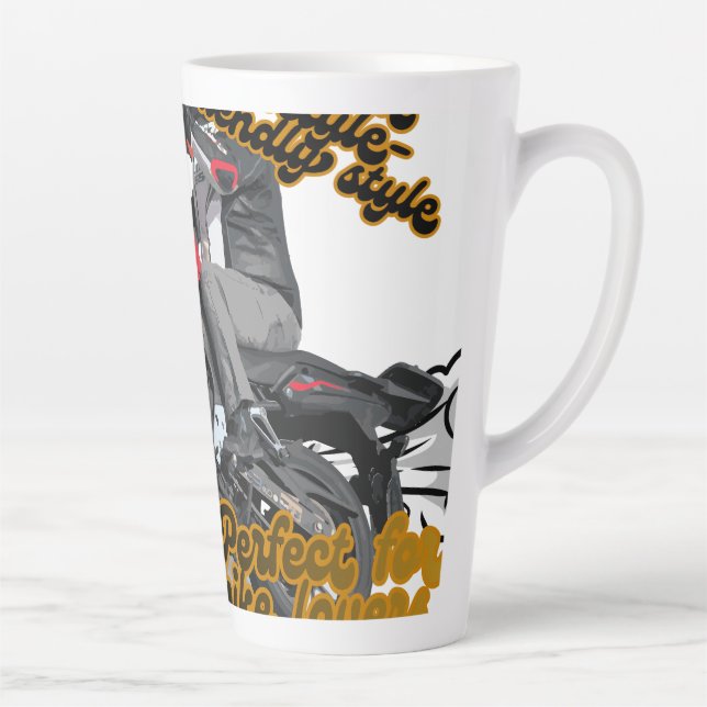 Taza De Café Latte Reusable Grocery Bag (Derecha)