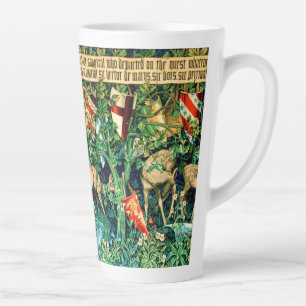Taza De Café Latte Rey Medieval Arthur William Morris
