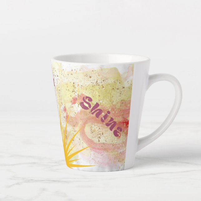 Taza De Café Latte Rise and Shine Latte Mug (Derecha)