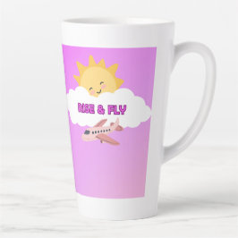 Taza De Café Latte Rise & Fly Mug