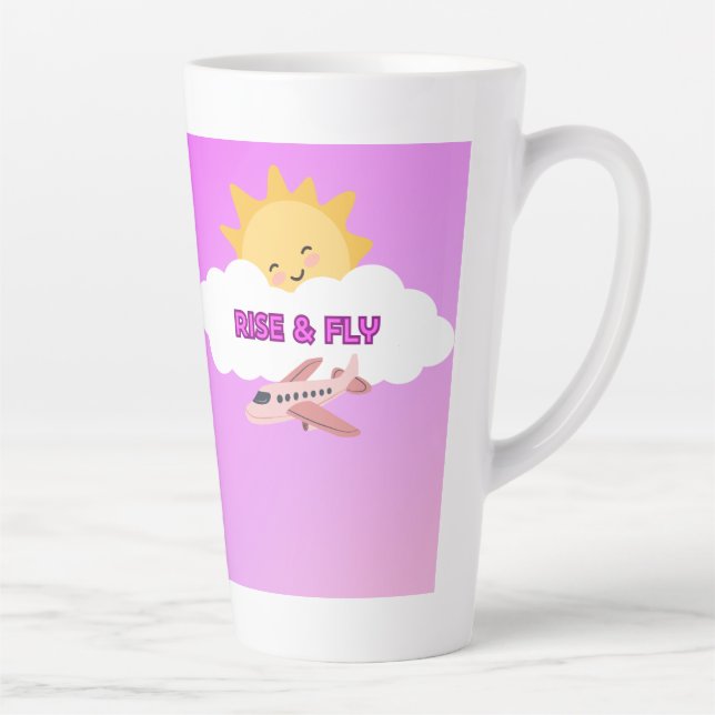Taza De Café Latte Rise & Fly Mug (Derecha)