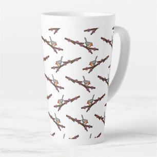 Taza De Café Latte Robin en Sakura