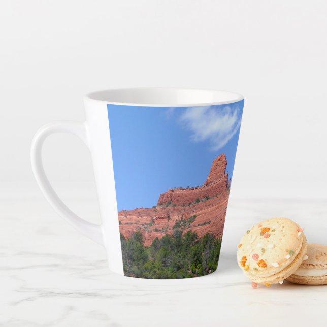 Taza De Café Latte Rock de barco de vapor en Sedona Arizona Photograp (In situ)