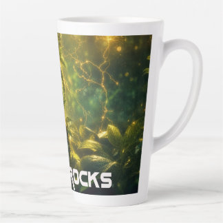 TAZA DE CAFÉ LATTE ROCKS VEGANOS