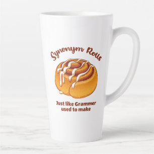 Taza De Café Latte Rollos de sinónimo como Grammer solía hacer