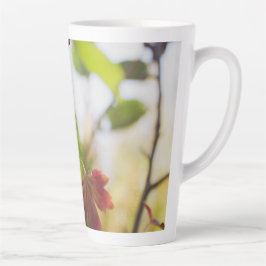 Taza De Café Latte Romantic Flower Boho – Botanical Fantasy Thanks
