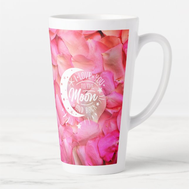 Taza De Café Latte Romántico (Derecha)