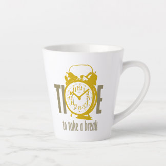 Taza De Café Latte Romper la barba