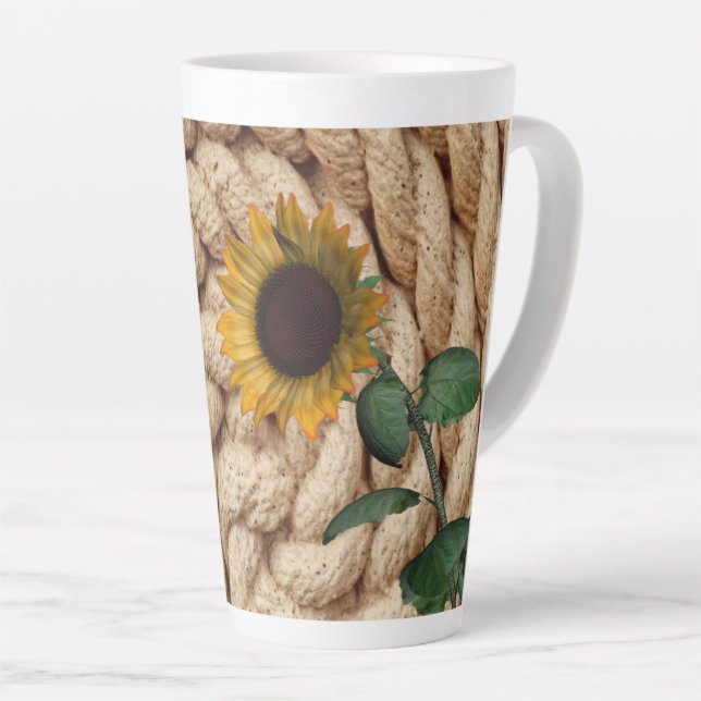 Taza De Café Latte Rope Latte Mug (Ángulo derecho)