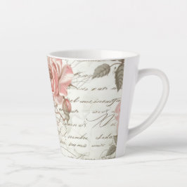 Taza De Café Latte Rosa Café Rosa Mug