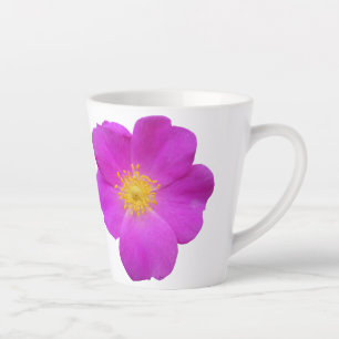 Taza De Café Latte Rosa salvaje 2