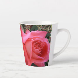 Taza De Café Latte Rosas de Pinks Latte Mug