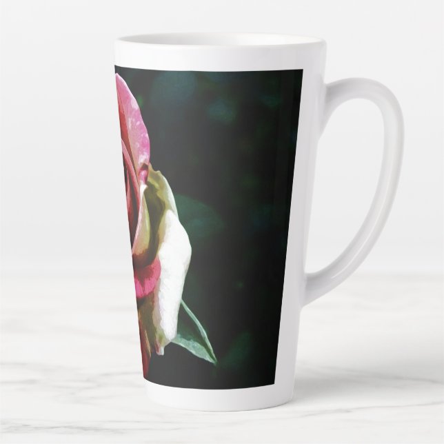 Taza De Café Latte rose   (Derecha)