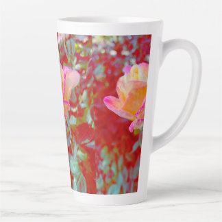 Taza De Café Latte Rose Tall Latte Mug