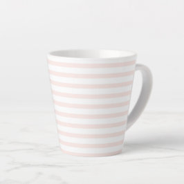 Taza De Café Latte rose-white –zweifarbig two-tone rosa-weiß pastel