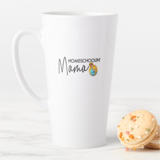 Taza De Café Latte "Rosie" Homeschoolin Mama Latte Mug