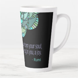 Taza De Café Latte Rumi River In You Cita