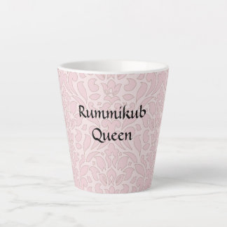 Taza De Café Latte Rummikub Queen Mug