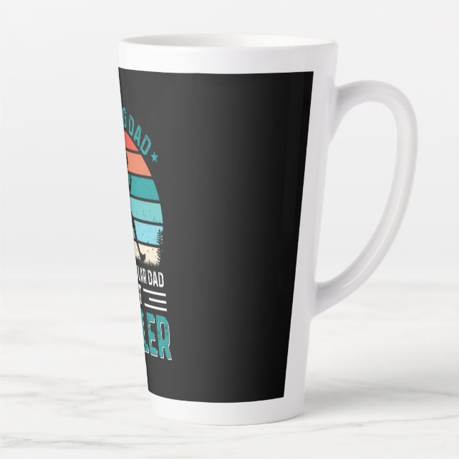 Taza De Café Latte Running Dad (Derecha)