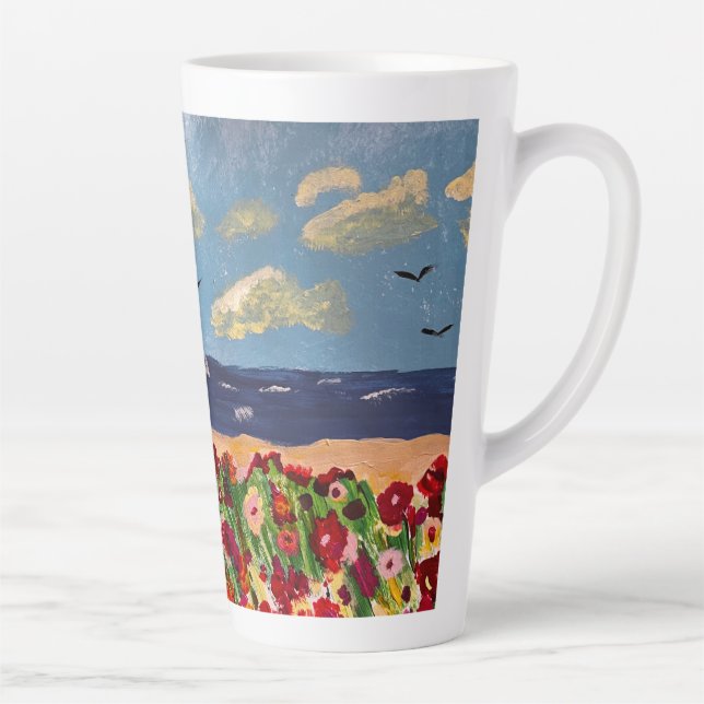 Taza De Café Latte Ruta a mi lugar favorito (Derecha)