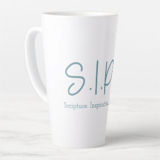 Taza De Café Latte S.I.P.S. Tall Latte Mug - Azul