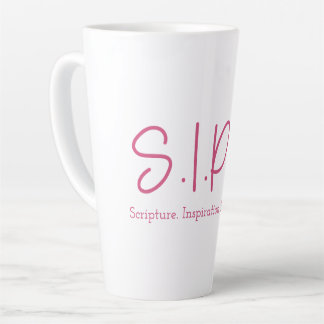 Taza De Café Latte S.I.P.S. Tall Latte Mug - Rosa