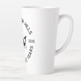 TAZA DE CAFÉ LATTE SAG HARBOR HILLS 75TH LATTE MUG