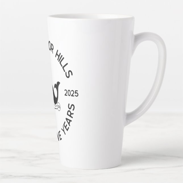 TAZA DE CAFÉ LATTE SAG HARBOR HILLS 75TH LATTE MUG (Derecha)