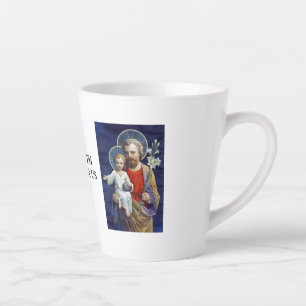 TAZA DE CAFÉ LATTE SAINT JOSEPH REZA POR NOSOTROS