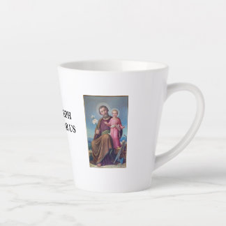 TAZA DE CAFÉ LATTE SAINT JOSEPH REZA POR NOSOTROS #2