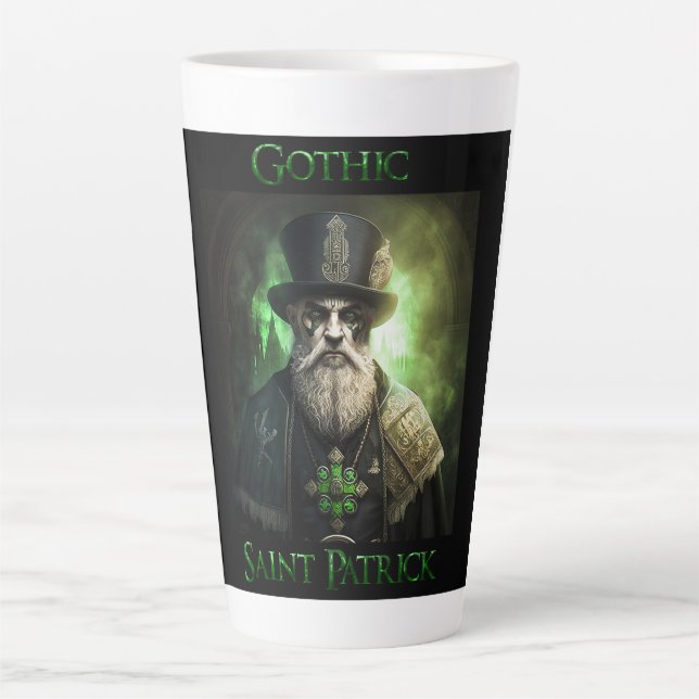 Taza De Café Latte Saint Patrick Latte Mug (Anverso)